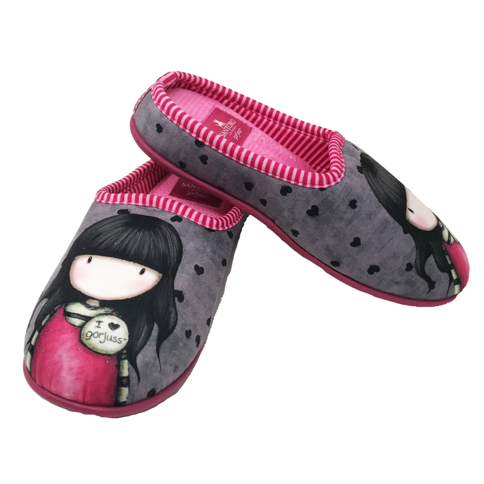 SANTORO GORJUSS PANTOFOLE,PANTOFOLE BAMBINA RAGAZZA,PANTOFOLE SANTORO,GRIGIE - Immagine 2 di 2