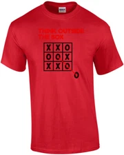 Think Outside The Box Tic Tac Toe T-Shirt