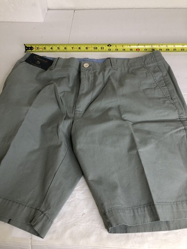 NEW Roundtree & Yorke CASUALS STRAIGHT FIT Shorts Mens 38 Khaki Lt.weight .LIME. - Picture 10 of 17
