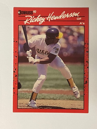 RICKEY HENDERSON Baseball Cards ***You Pick*** HOF Revised 5/16 - Picture 49 of 185