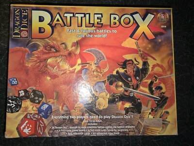 TSR Dragon Dice Battle Box 1996 komplett tadelloser Zustand - The Best On Ebay