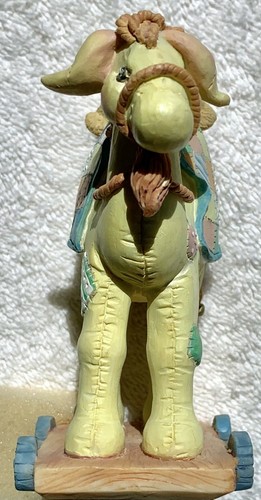 Cherished Teddies ~ KRIPPE KAMEL mit BÄR ZUGSPIELZEUG NEUWERTIG IN OVP 904309 1993 NRFB NICHT MEHR ERHÄLTLICH - Bild 2 von 8