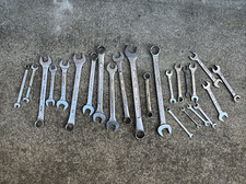 Lote Mixto de 23 Llaves Stanley Matco S-K Wayne SAE Métricas EE. UU. y Japón