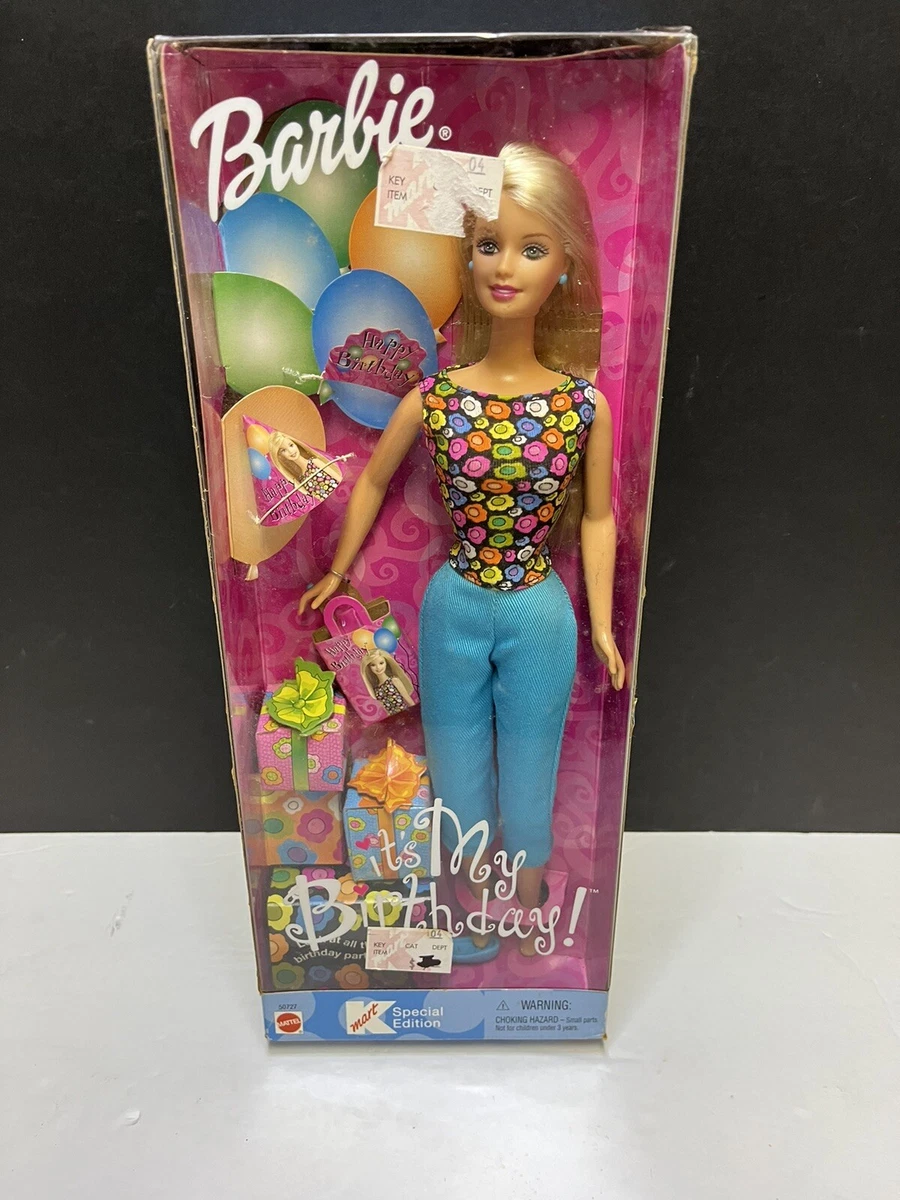 Happy Birthday Barbie Barbie Dolls & Doll Playsets Special Edition