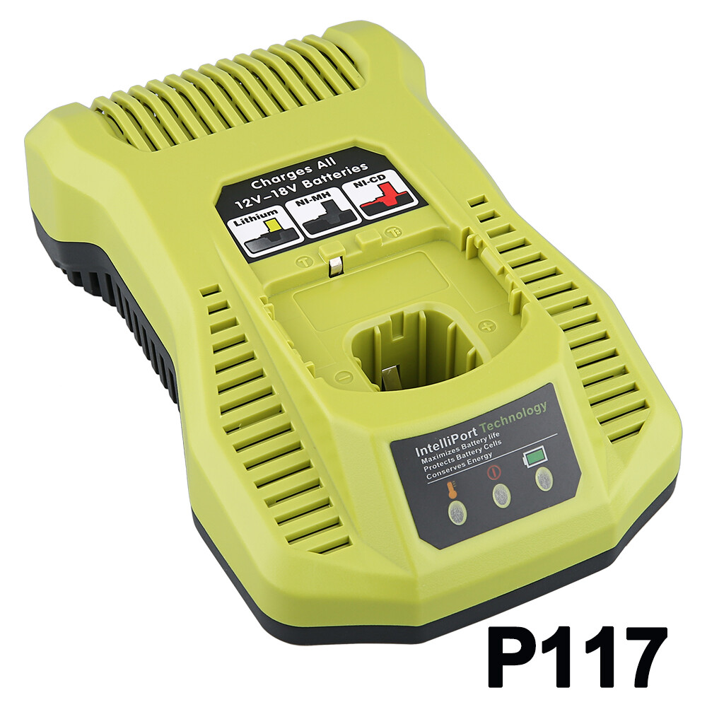 Charger P117 For RYOBI P108 18V One Plus P102 High Capacity Lithium-Ion Battery