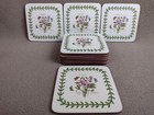 12 Vintage Pimpernel Sweet Pea Flowers Butterflies Cork Backed Coasters England