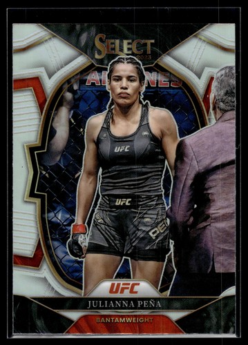 Julianna Pena 2023 Panini Select UFC Silver Prizm Card #37 - Picture 1 of 2