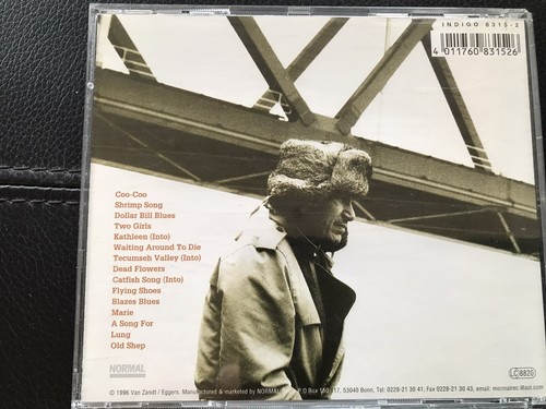 TOWNES VAN ZANDT - Abnormal , CD 1996 , Blues , Folk , Rock, Country - Imagen 2 de 3