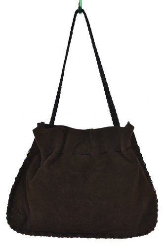 Sigrid Olsen Accessoires Damen Handtasche Größe M braun Hobo Leder Handtasche - Bild 2 von 4