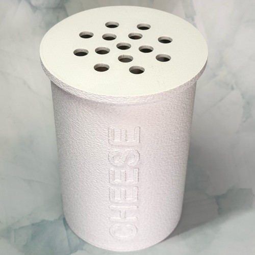 Large Coarse Cheese & Spices Shaker - Dispenser Container with Lid / Cover - Picture 8 of 10