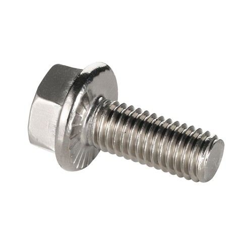 5/16-18 x 3/4 Flanged Hex Head Bolts Flange Hexagon Screws Stainless Steel - Picture 6 of 6