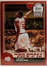 2000-01 Topps Tip-Off Keyon Dooling #134 Rookie RC NM Card 