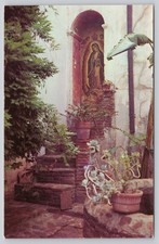 Old Mission San Luis Rey California Photochrome Postcard by Detwiler