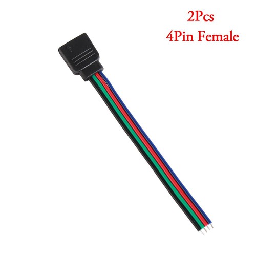 For 3528 5050 LED Strip Light Male Female Connector  4 pin 5 Pin Wire  Adapter - Picture 11 of 21