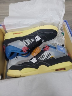 Air Jordan 4 Union x Off Noir Size 12