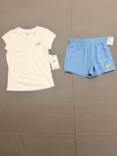 Nike Girls New Impressions 2pc Short Set Size M 5/6