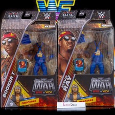 NEW LOT OF 2 WWE Chase Harlem Heat Booker T Stevie Ray Elite Monday Night War