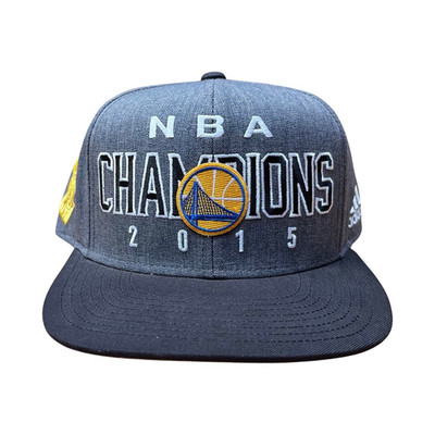 Adidas Golden State Warriors 2015 NBA Finals Champions Snapback Cap Gray