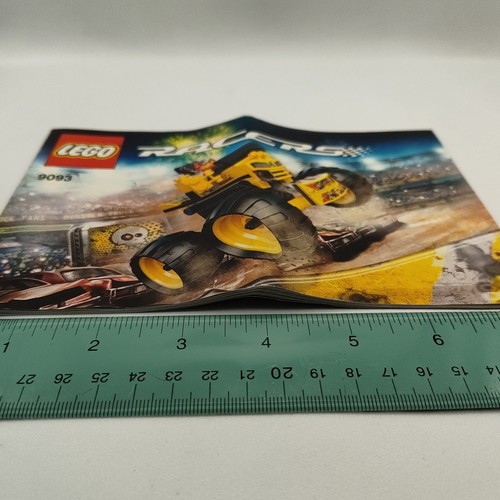 Lego Racers 9093 Bone Crusher Manual Build Instructions ONLY Booklet - Picture 8 of 8