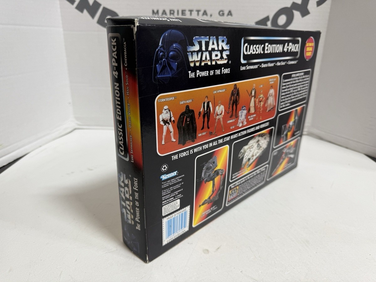 Star Wars Power of The Force 1995 Classic Edition 4-pack