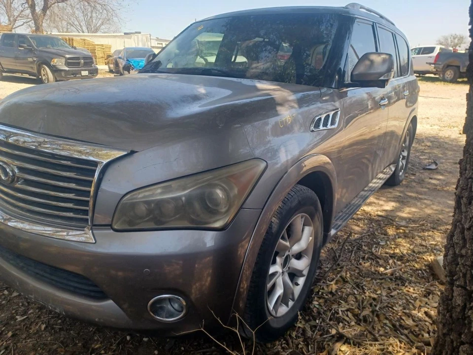 Espejo retrovisor lateral izquierdo del conductor eléctrico compatible con 11-12 INFINITI QX56 588144 Foto 2 de 4