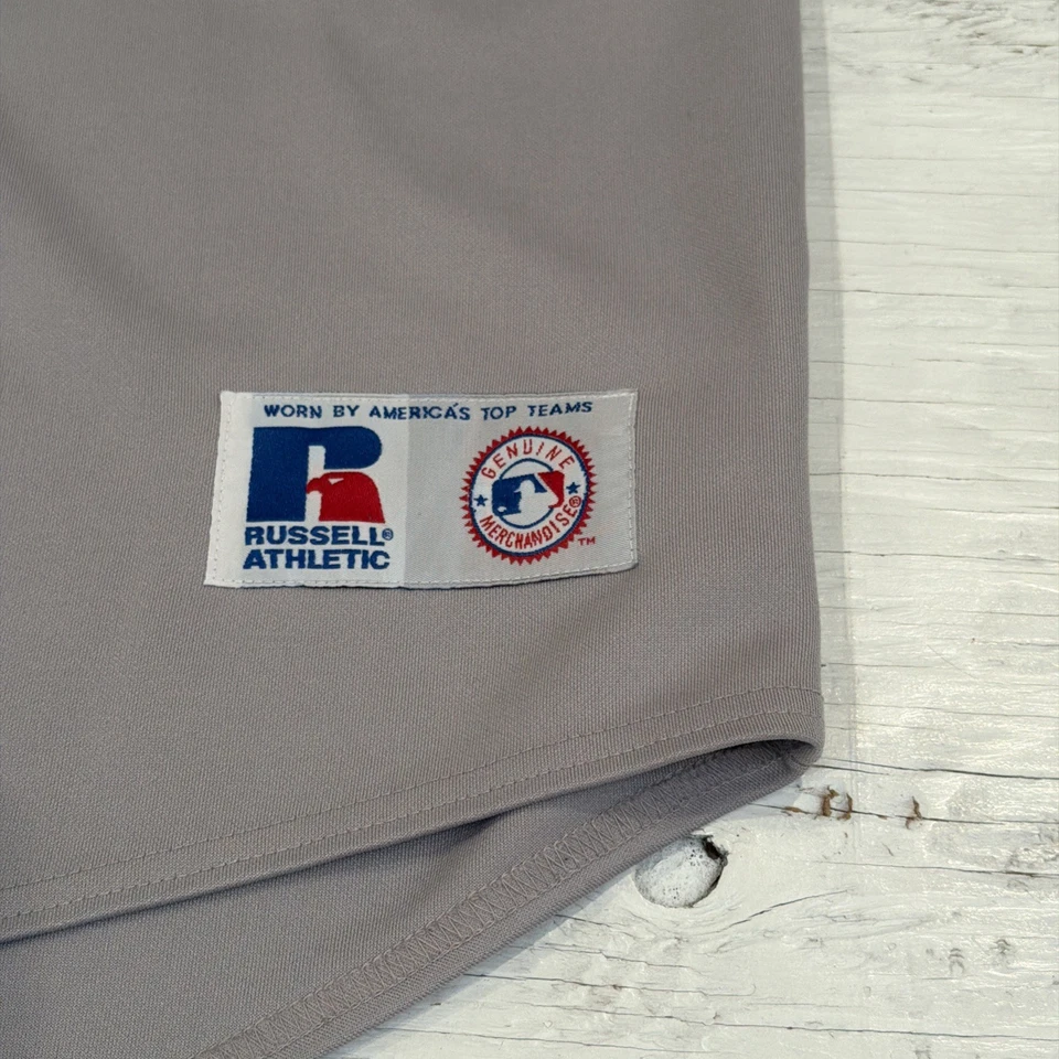 VTG 90s Russell Athletic MLB San Francisco Giants Baseball Away Sewn Jersey Sz M - Image 2 of 4