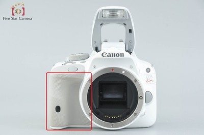 Canon EOS Kiss X7 / Rebel SL1 / 100D White 18.0 MP DSLR Camera
