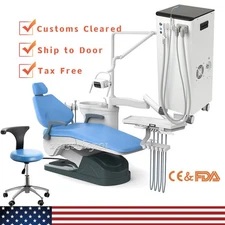 FDA Dental Unit Chair DC Motor Stool /Mobile Suction Unit Vacuum Pump System