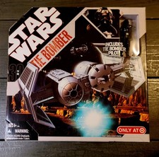 BRAND NEW Target Star Wars 30th Anniversary TIE Bomber Vehicle and Pilot  Clean