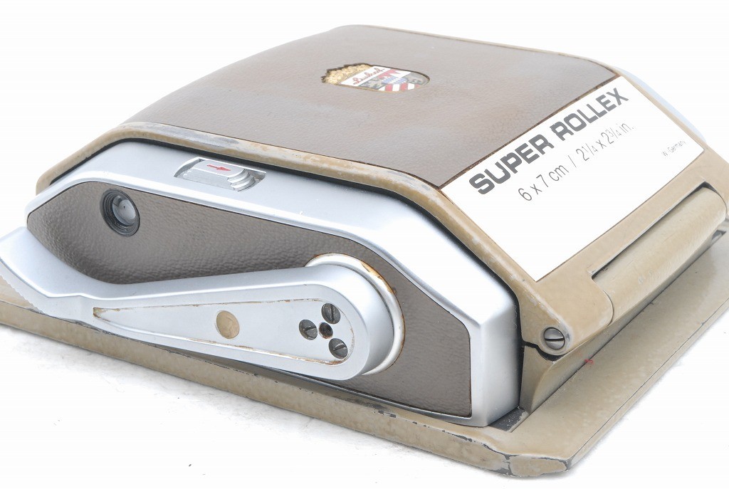 Linhof Super Rollex 6x7cm 2 1/4 x 2 3/4 in Roll Film Back Holder