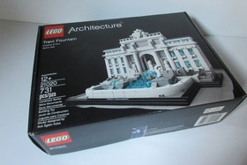 LEGO Architecture TREVI FOUNTAIN - 21020 - Box & Manual ~ Nice Used