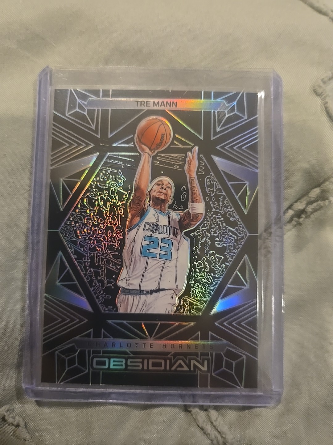 2024-25 Panini Obsidian Tre Mann, Tre Mann #139 Electric Etch
