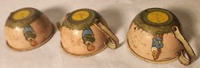 1937 Walt Disney Snow White  Seven Dwarves Ohio Art Tin Litho-2 cups-1 sugar