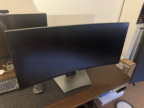 Dell UltraSharp U3419W 34.14" 21:9 IPS LED Curved Monitor - Black - Picture 1 of 5