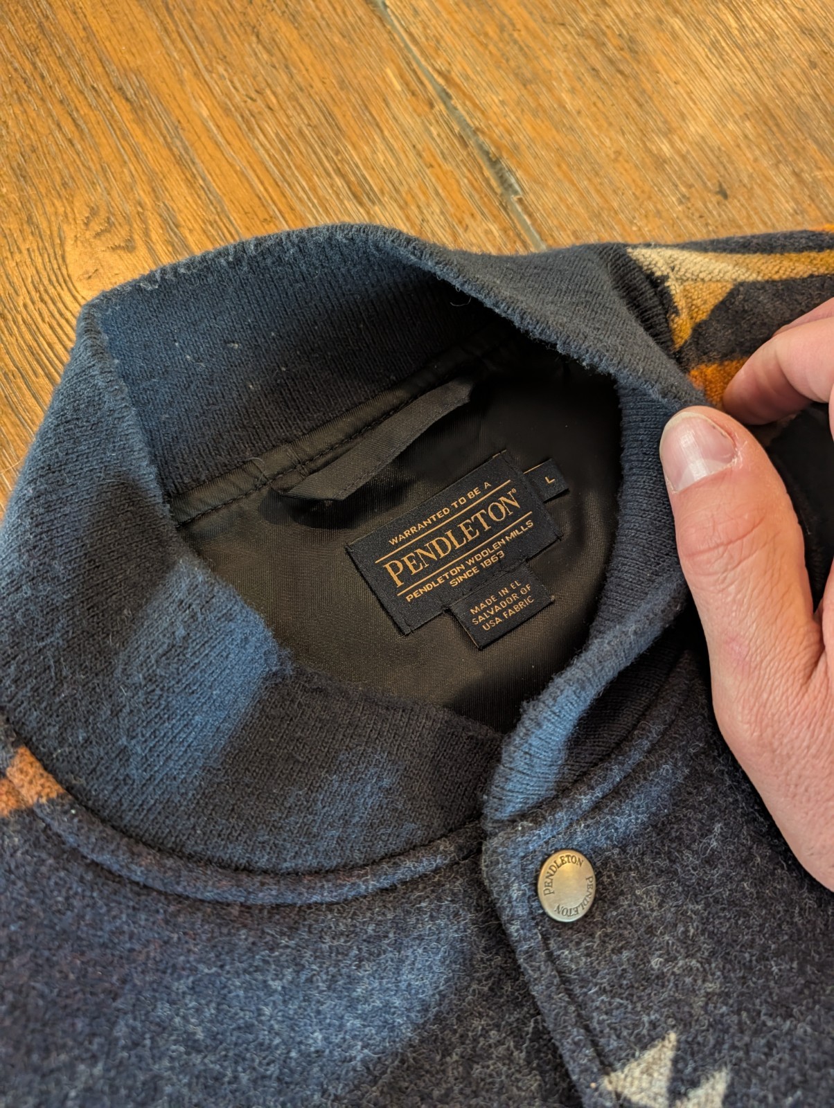 Pendleton Gorge High Grade Western Wool Bomber Ja… - image 6