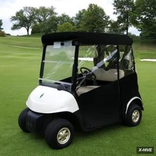 Golf Cart Accessories Oxford Cloth Enclosure 2 Passenger Rain Cover Waterproof
