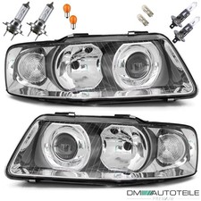 2x Audi A3 8L 8L1 Facelift Klarglas H7/H1 Scheinwerfer SET 00-03+Birnen KOMPLETT