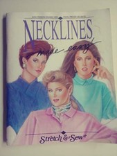 Necklines Made Easy Stretch & Sew Ann Person Sewing Pattern Guide Free Shipping