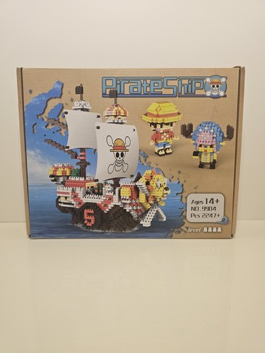 Anime One Piece Thousand Sunny Piratenschiff zusammengebaute Bausteine - Bild 1 von 10