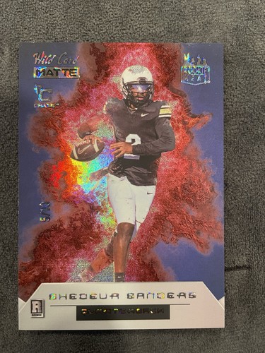 2025 Wild Card Matte Shedeur Sanders Rookie Heat #RH-SS #’d/10 RC ~ Browns