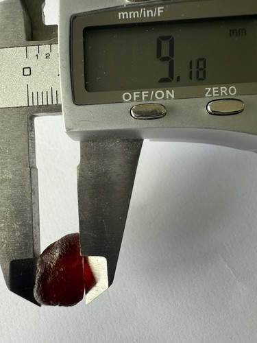 14.4 Ct Natural Garnet/Tanzania - Picture 16 of 18