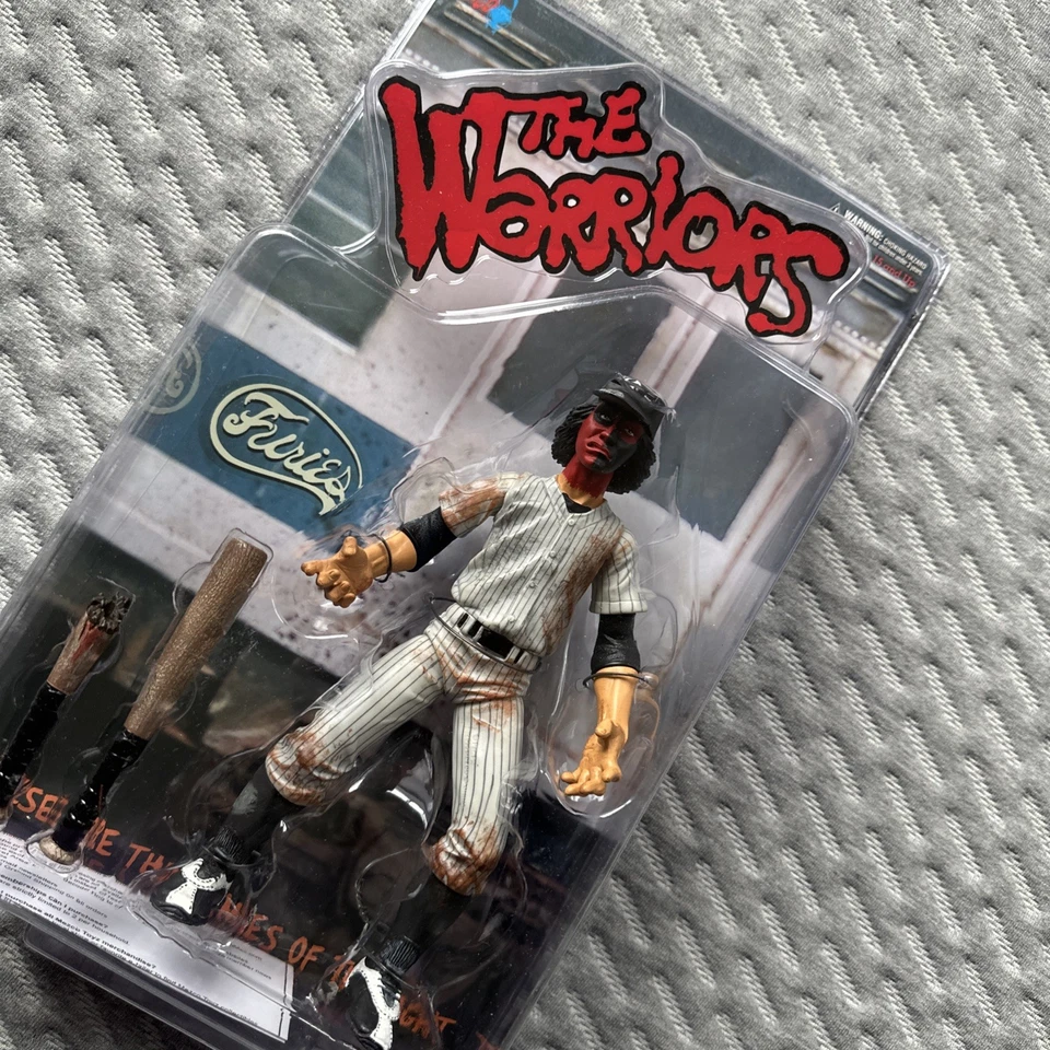 The Warriors Baseball Furies Red Face Action Figure 2005 Mezco RARE - Image 4 of 4