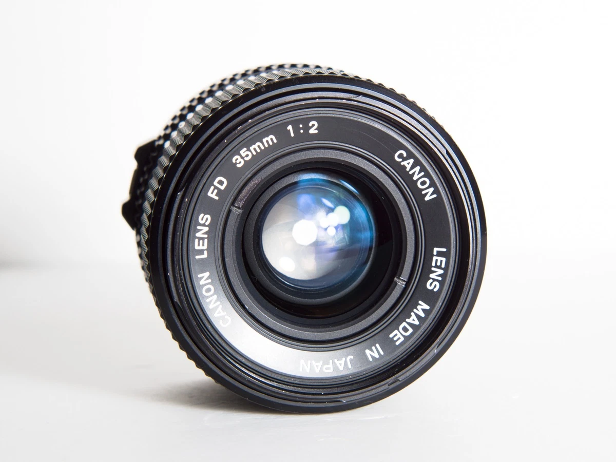 Canon FD 35mm f/2 Camera Lenses for sale | eBay