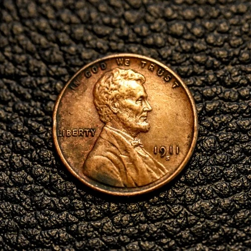 (ITM-7614) 1911-S Lincoln Cent ~ AU+ Details ~ COMBINED SHIPPING!