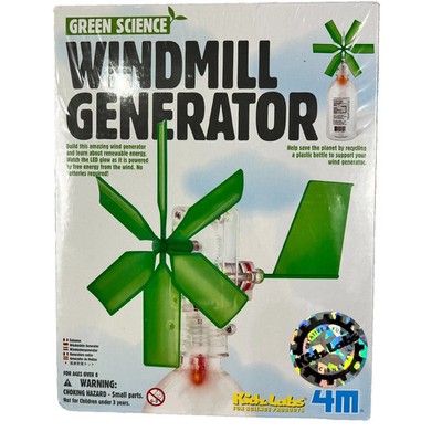Green Science Windmill Generator Kit #3649 NIB