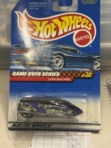 1998 Hot Wheels Game Over Series Lean Machine No 957 Purple GM Diecast