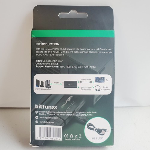 PS2 To HDMI Converter Adapter HD Cable For Playstation 2 ~480, 576, 720, 1080 US - Picture 11 of 13