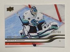 2025-26 UD Extended Series UD EXCLUSIVES JOEY DACCORD 5/100
