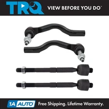 TRQ Inner and Outer Tie Rod Set For 2017-2022 Chrysler Pacifica 2020 Voyager