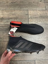 Adidas Predator 18 FG CM7393 Elite Black boots Cleats control skin us12 uk11,5